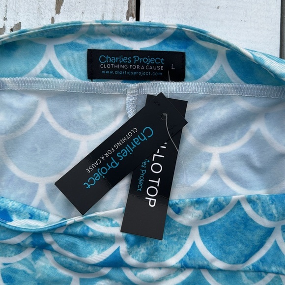 Mermaid Scale Print Dress by Charlies Project NWT - Picture 6 of 9